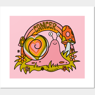 Cancer Snail Posters and Art